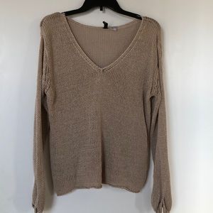 Cream Colored Knit Sweater
